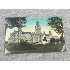 Parliament Assemble National buildings Quebec City Canada Postcard
